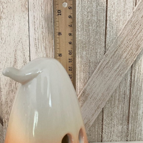 Ceramic Candy Corn Luminary - Picture 3 of 6